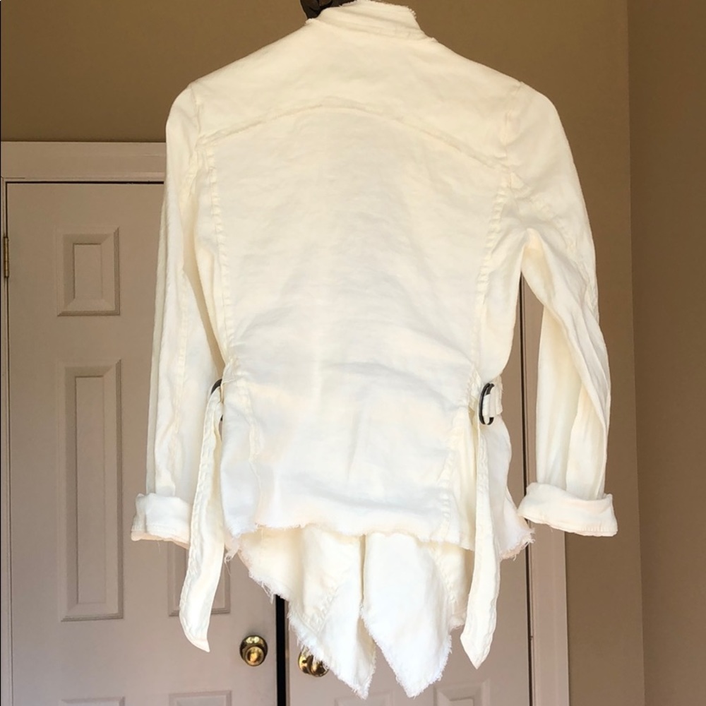 Free People drape-front jacket - Picture 2 of 7